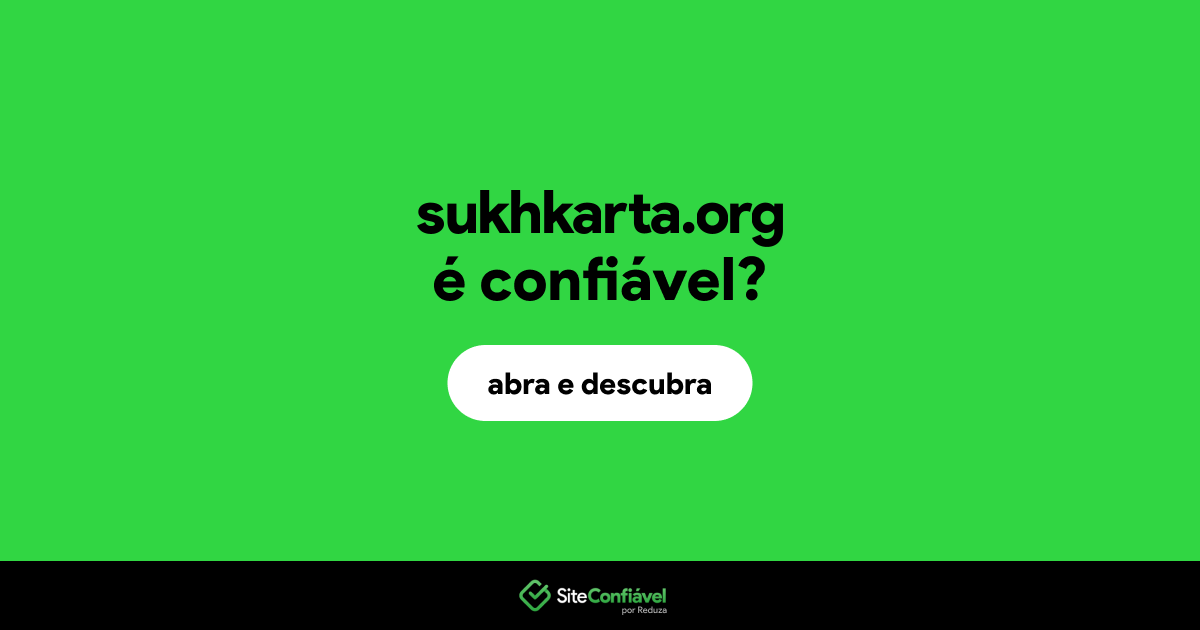 O site sukhkarta.org é confiável?