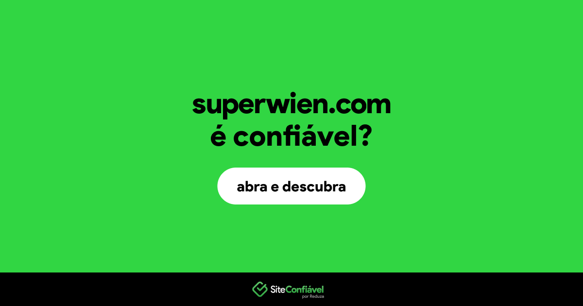 O site superwien.com é confiável?