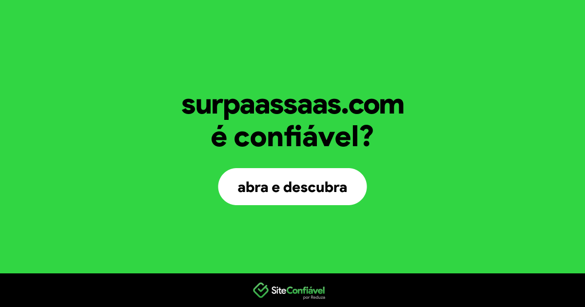O site surpaassaas.com é confiável?