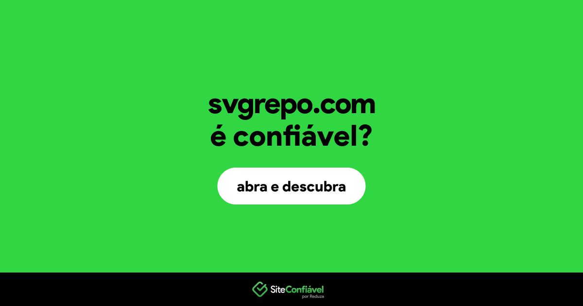O site svgrepo.com é confiável?
