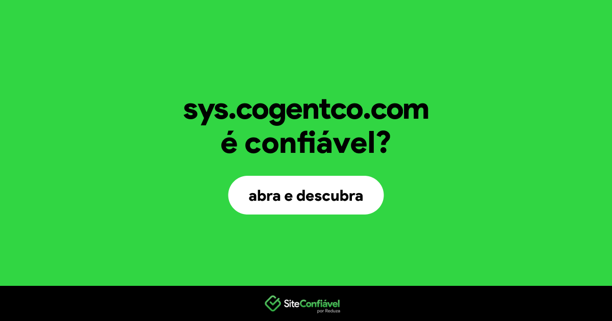 O site sys.cogentco.com é confiável?