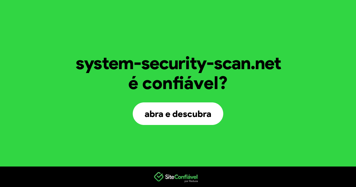 O site system-security-scan.net é confiável?