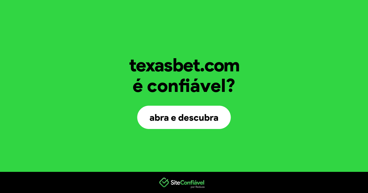 O site texasbet.com é confiável?