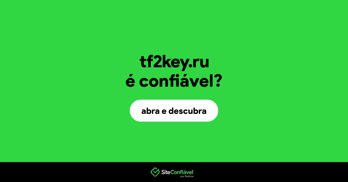 O site tf2key.ru é confiável?