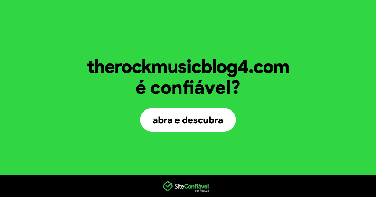 O site therockmusicblog4.com é confiável?