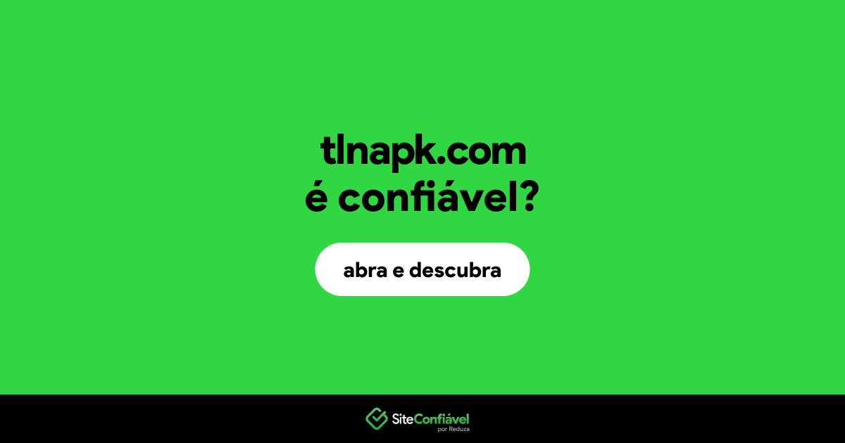 O site tlnapk.com é confiável?