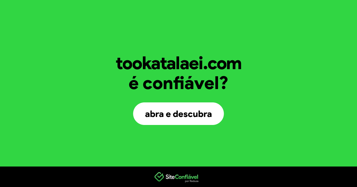 O site tookatalaei.com é confiável?