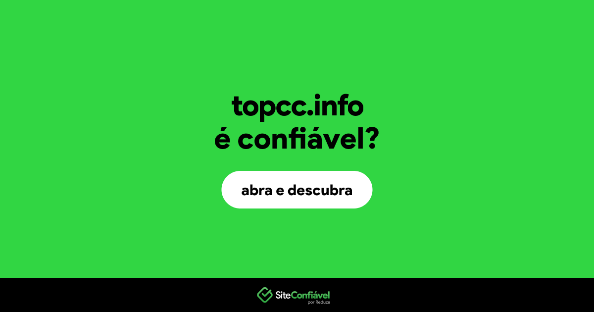 O site topcc.info é confiável?