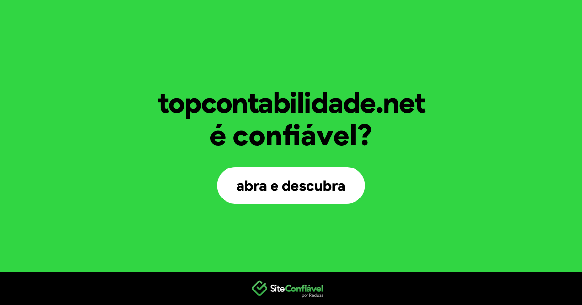 O site topcontabilidade.net é confiável?