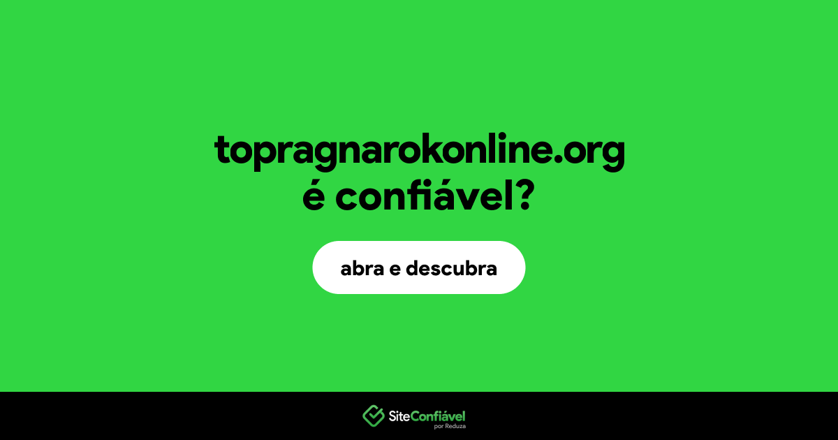 O site topragnarokonline.org é confiável?
