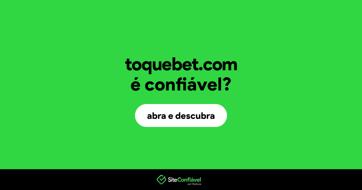 O site toquebet.com é confiável?