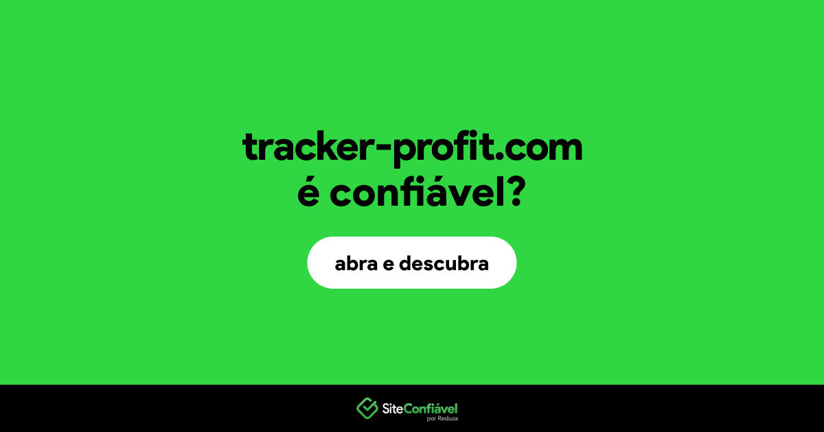 O site tracker-profit.com é confiável?
