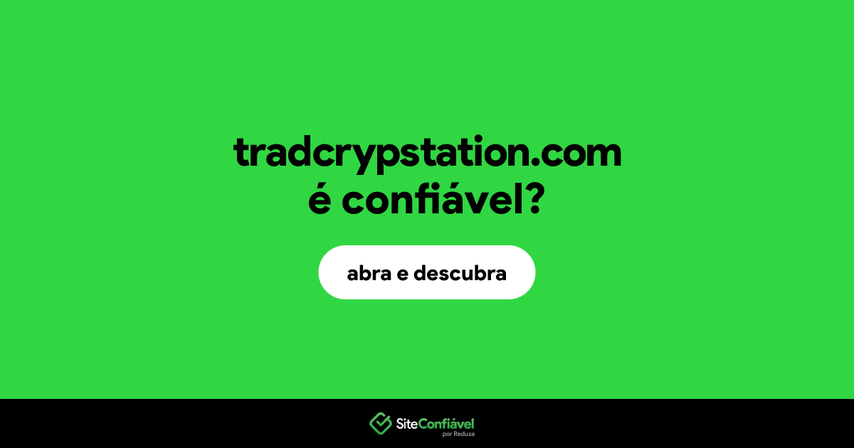 O site tradcrypstation.com é confiável?