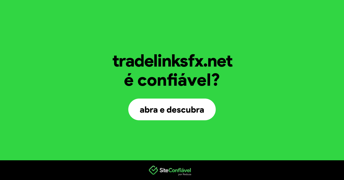 O site tradelinksfx.net é confiável?