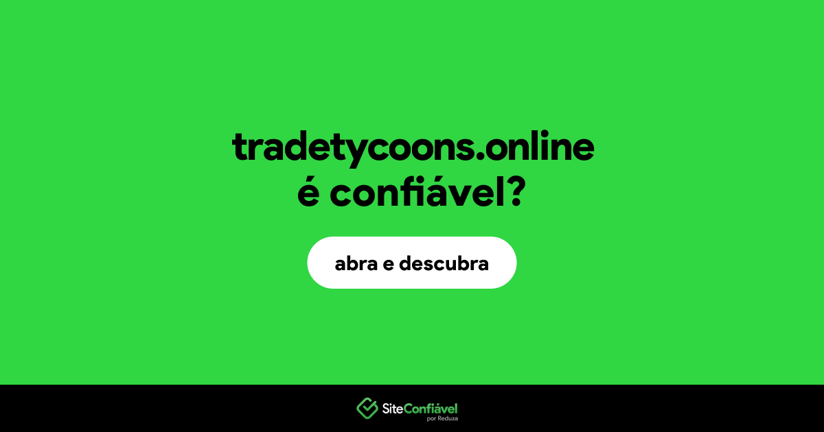 O site tradetycoons.online é confiável?