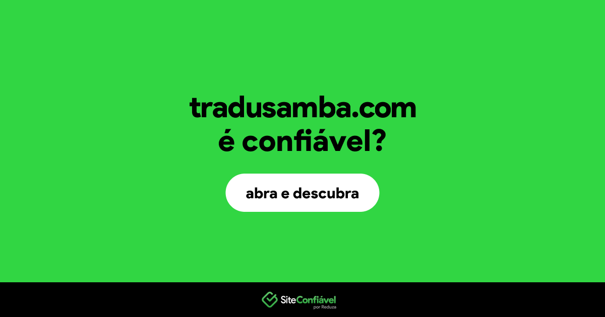 O site tradusamba.com é confiável?