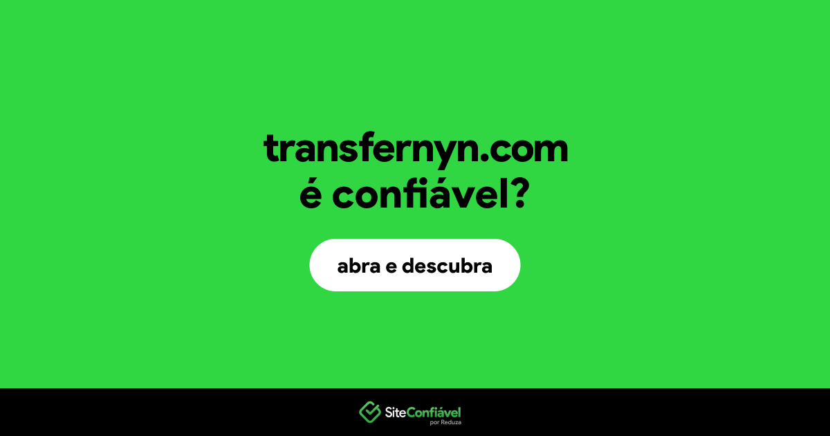 O site transfernyn.com é confiável?