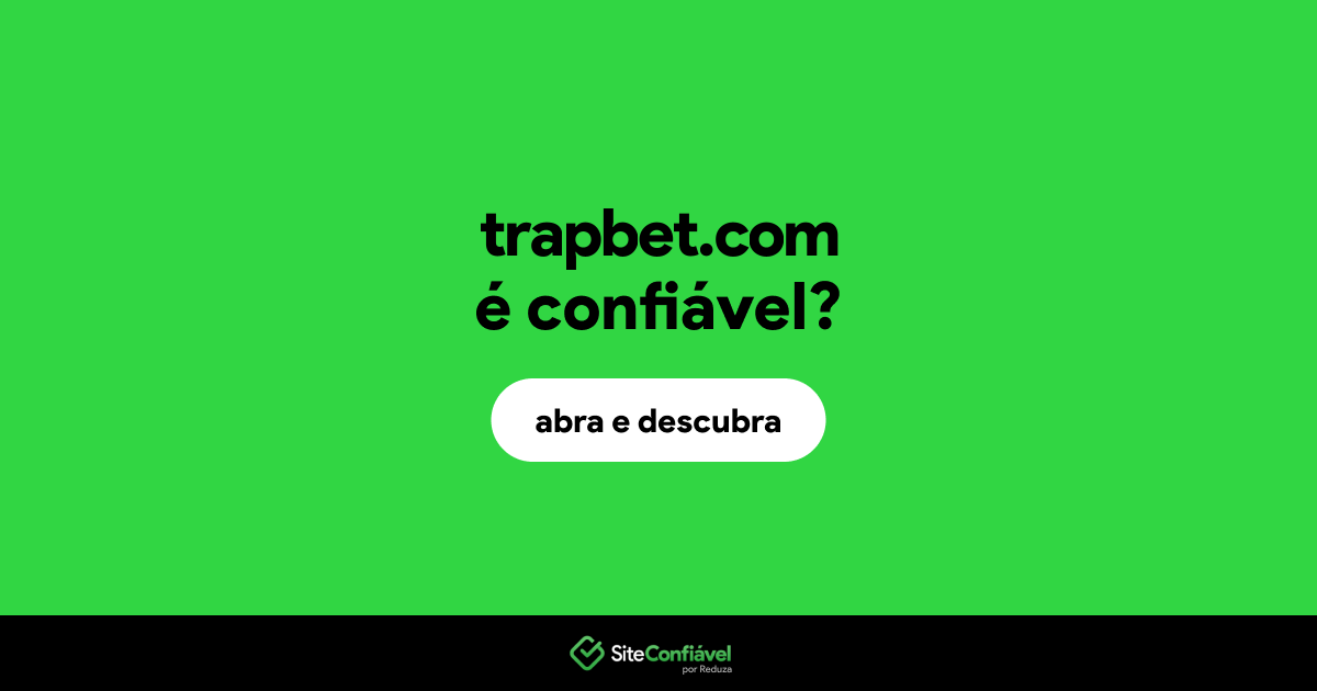 O site trapbet.com é confiável?