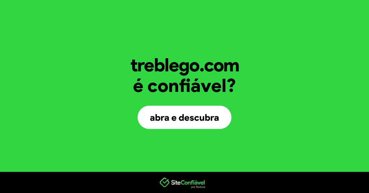 O site treblego.com é confiável?
