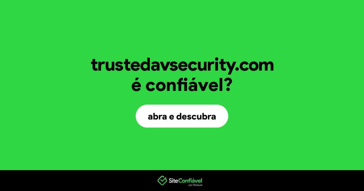 O site trustedavsecurity.com é confiável?