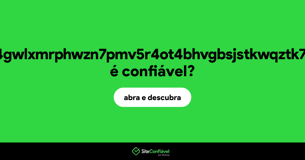 O site trustmme4k4gwlxmrphwzn7pmv5r4ot4bhvgbsjstkwqztk7oqjkiiid.onion é confiável?
