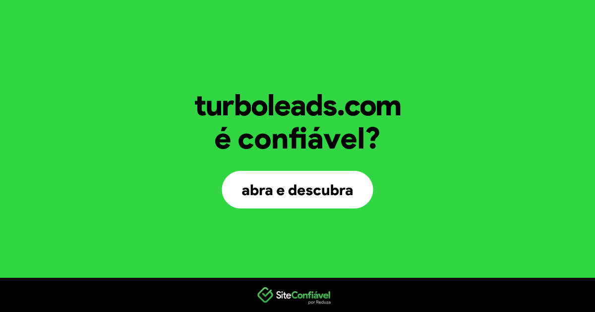 O site turboleads.com é confiável?