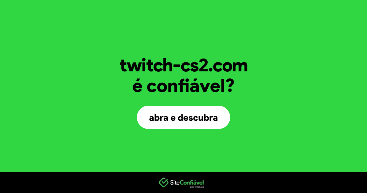 O site twitch-cs2.com é confiável?