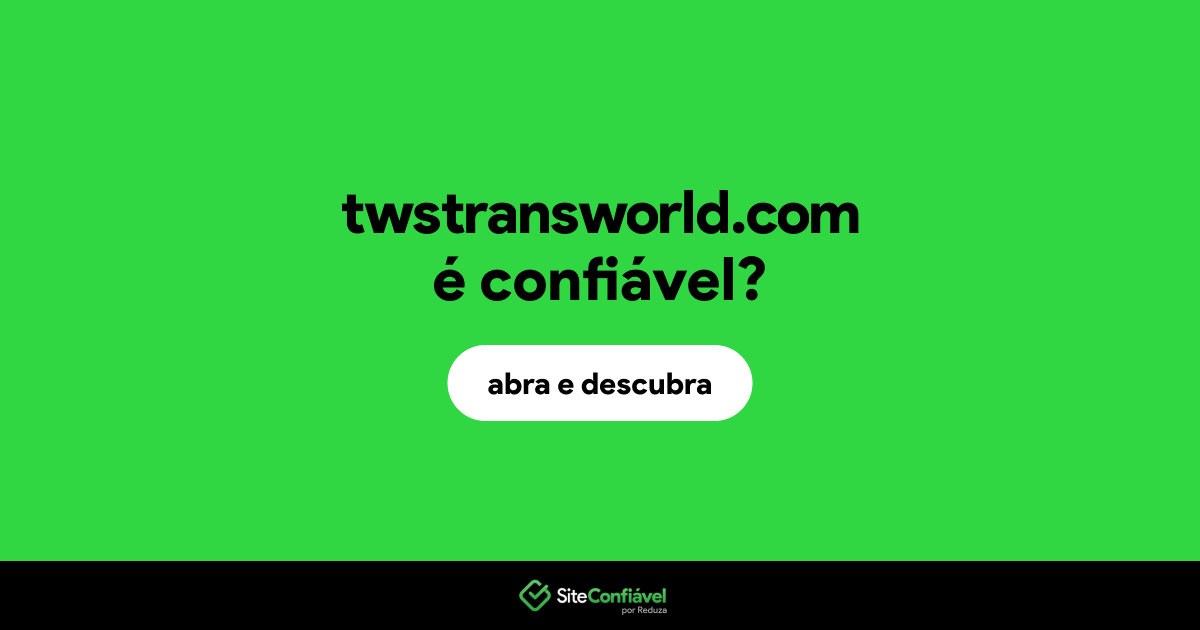 O site twstransworld.com é confiável?
