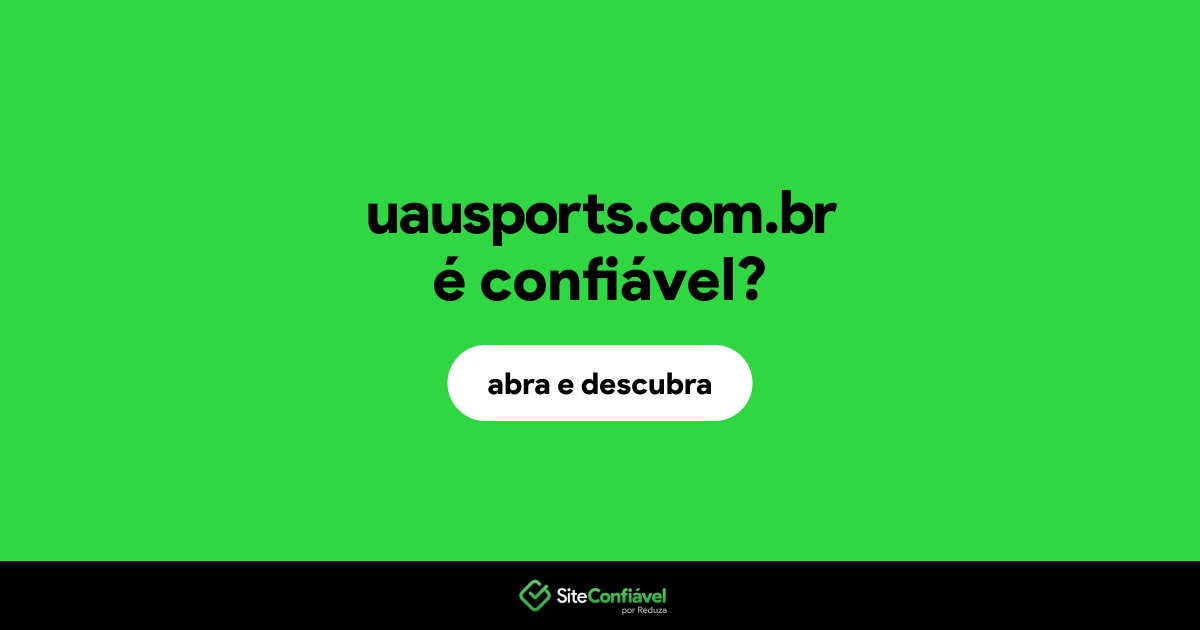 O site uausports.com.br é confiável?