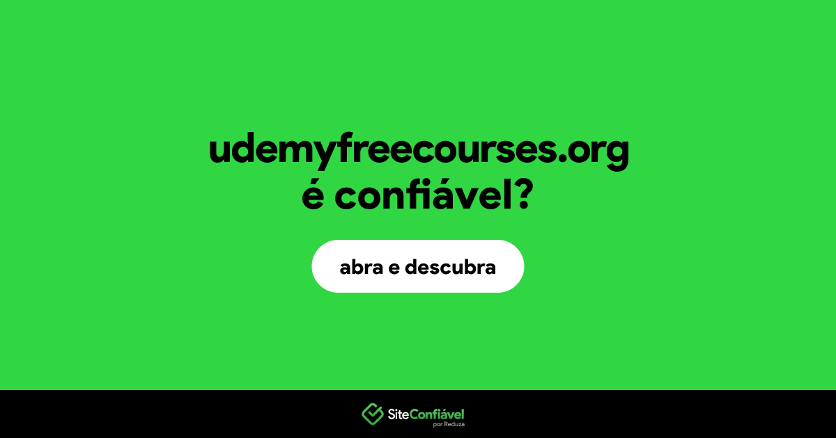O site udemyfreecourses.org é confiável?