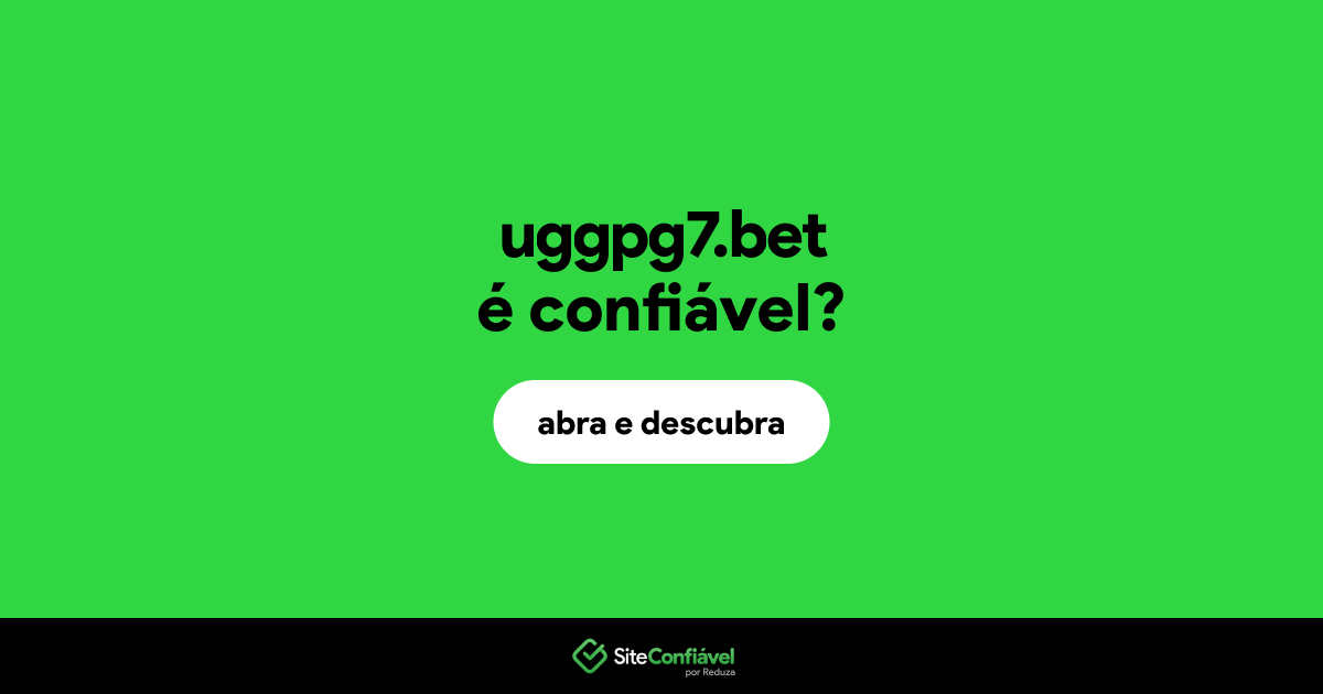 O site uggpg7.bet é confiável?