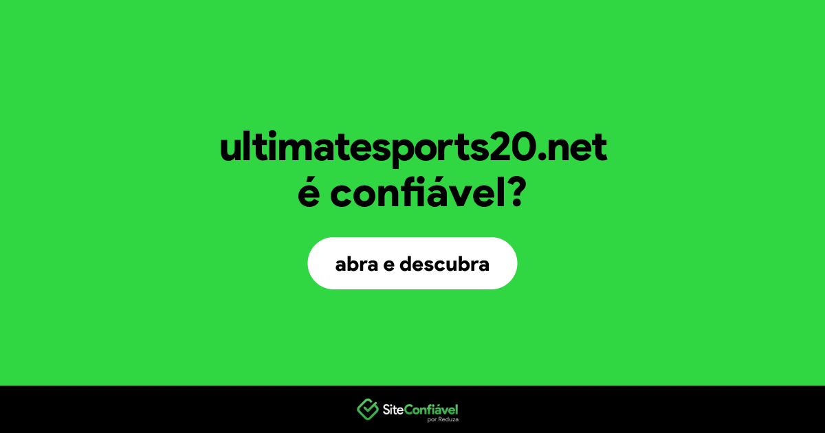 O site ultimatesports20.net é confiável?