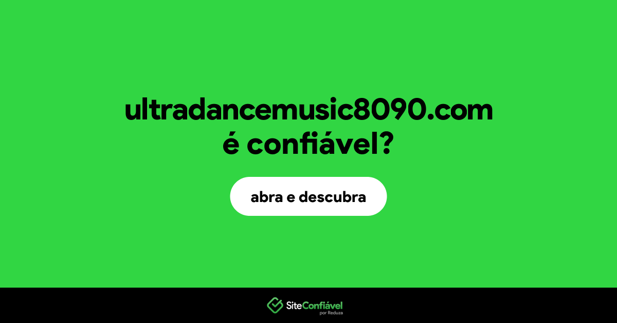 O site ultradancemusic8090.com é confiável?