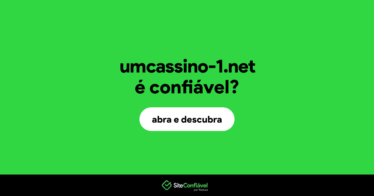O site umcassino-1.net é confiável?