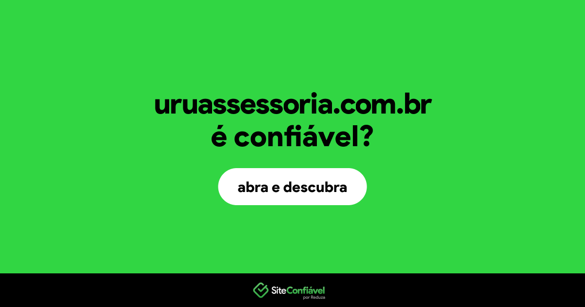 O site uruassessoria.com.br é confiável?