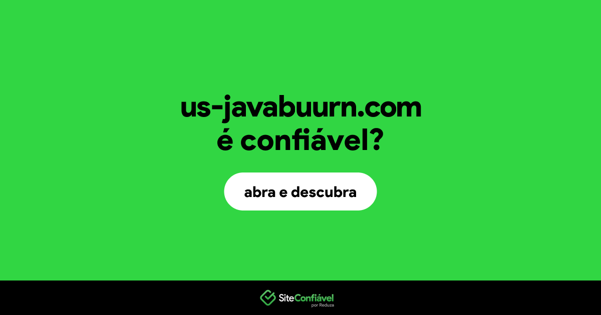 O site us-javabuurn.com é confiável?
