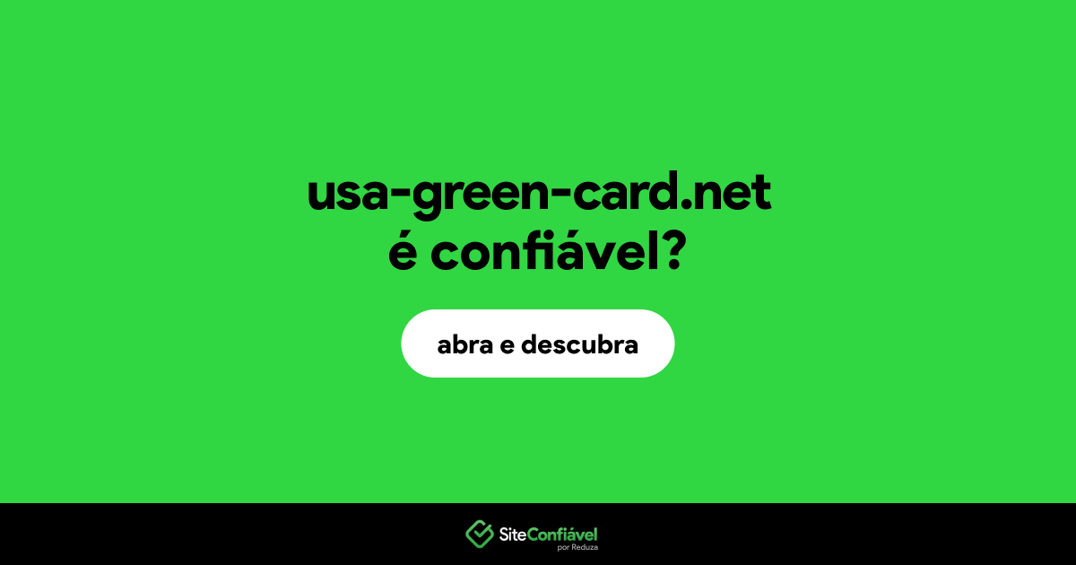 O site usa-green-card.net é confiável?