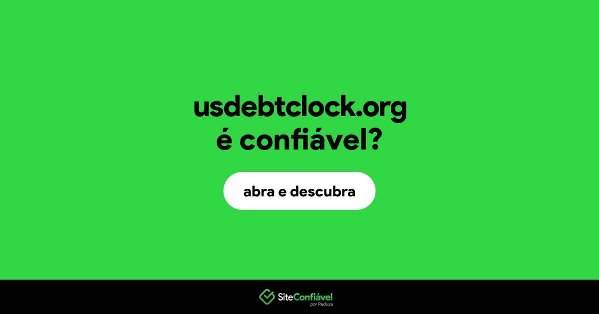 O site usdebtclock.org é confiável?