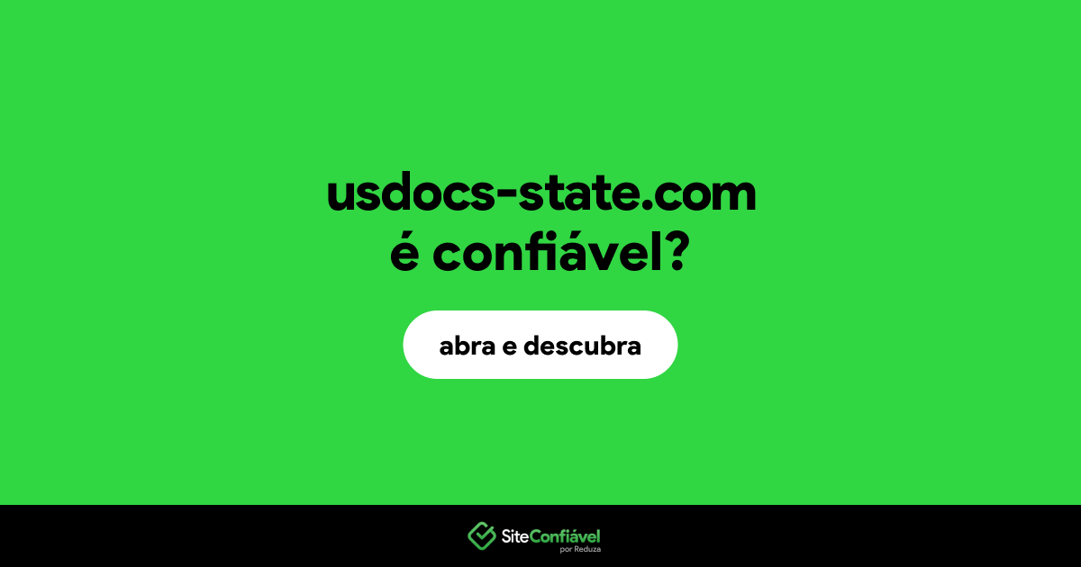 O site usdocs-state.com é confiável?