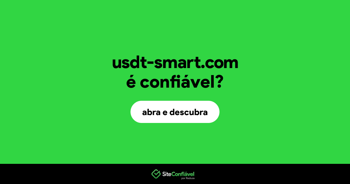 O site usdt-smart.com é confiável?