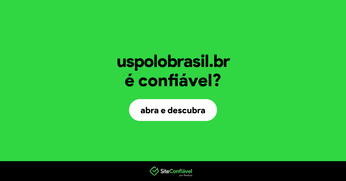 O site uspolobrasil.br é confiável?