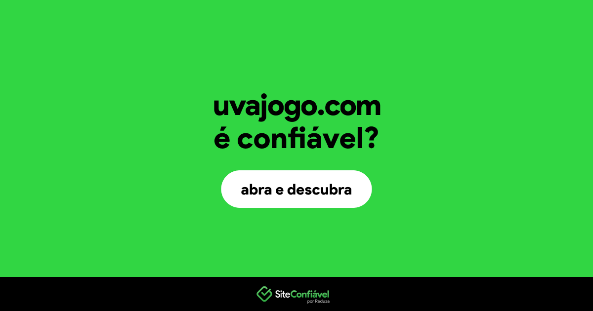 O site uvajogo.com é confiável?