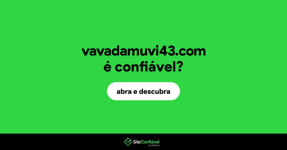 O site vavadamuvi43.com é confiável?