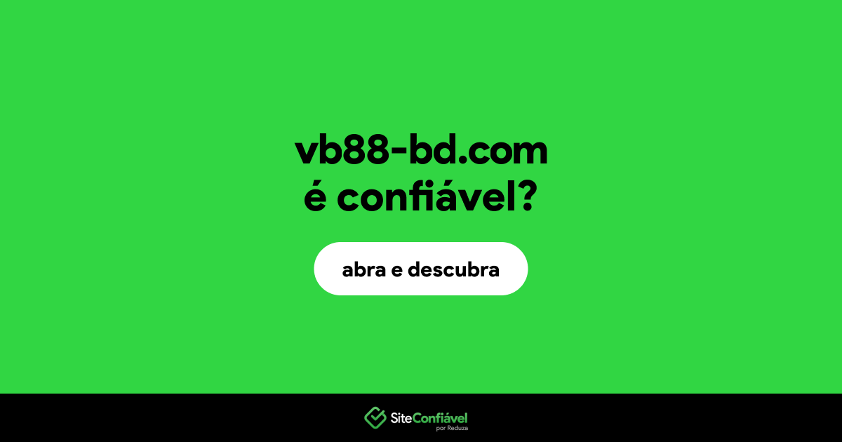 O site vb88-bd.com é confiável?