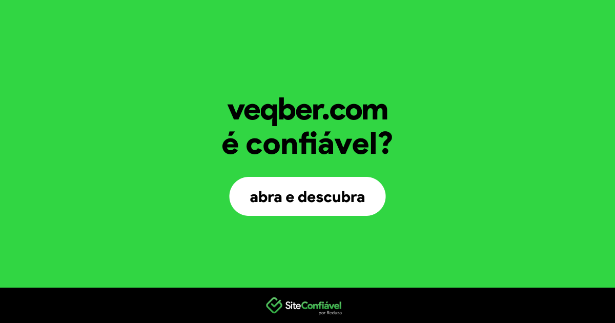 O site veqber.com é confiável?