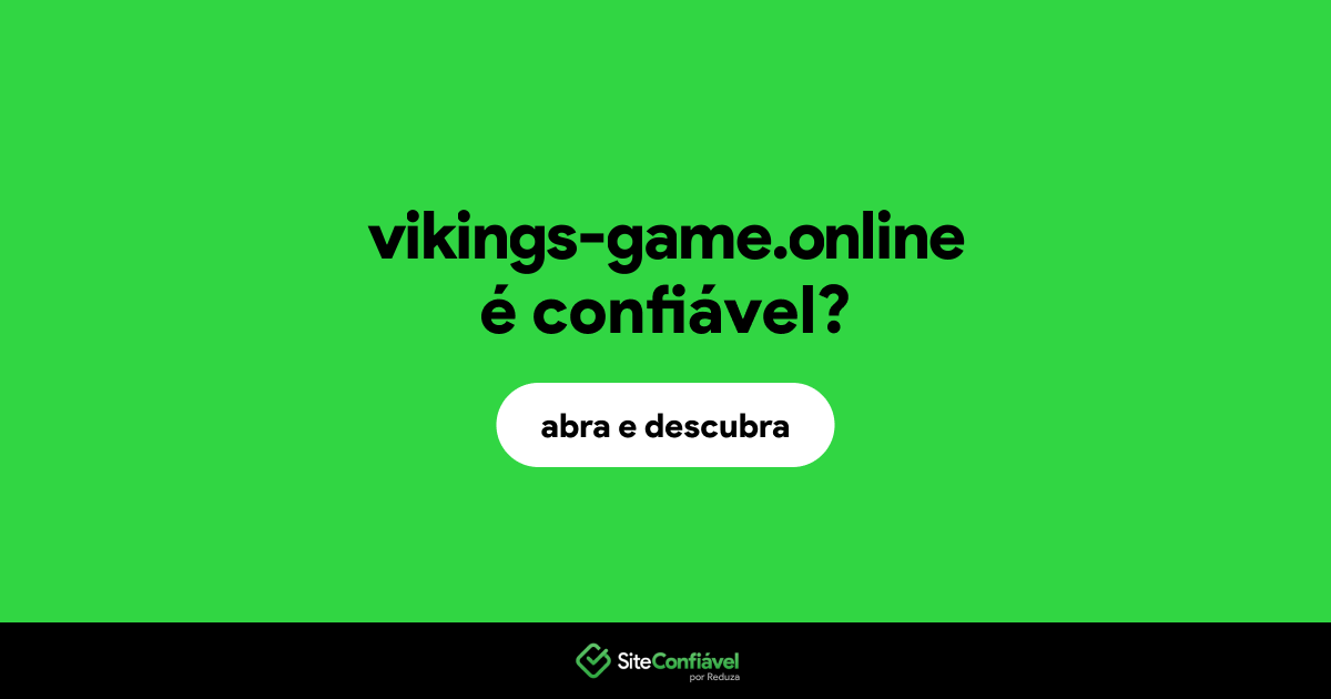O site vikings-game.online é confiável?
