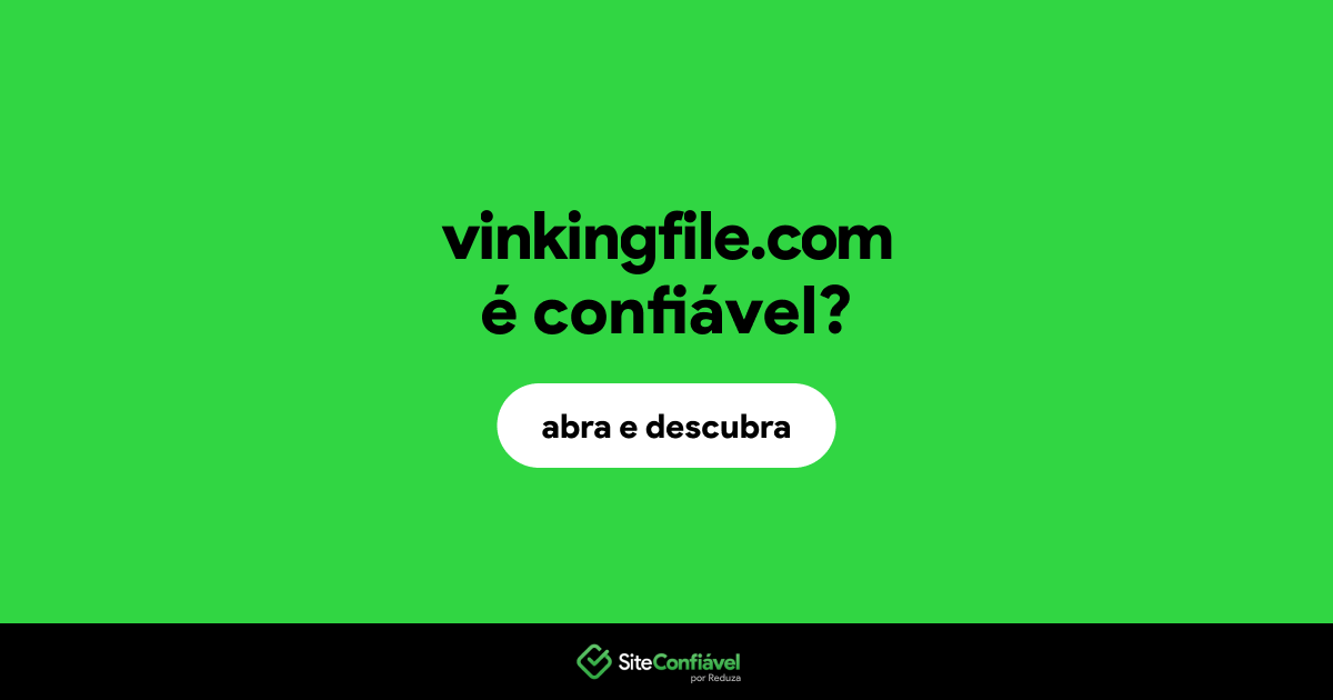 O site vinkingfile.com é confiável?