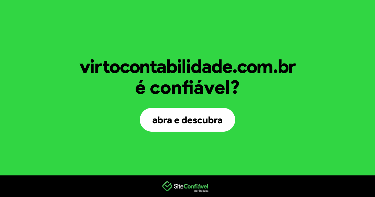 O site virtocontabilidade.com.br é confiável?