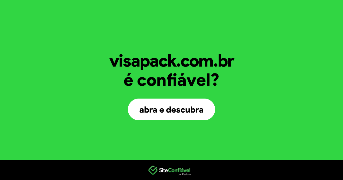 O site visapack.com.br é confiável?