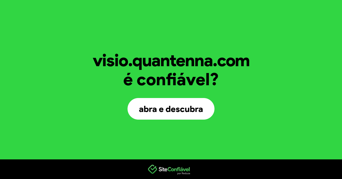 O site visio.quantenna.com é confiável?